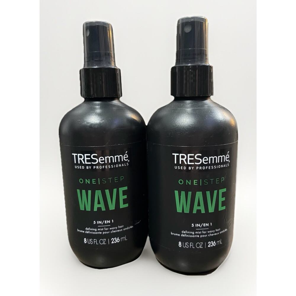 TRESemmé One Step Wave 5-in-1 Defining Mist 8oz Wavy Hair Spray 2-Pack Set